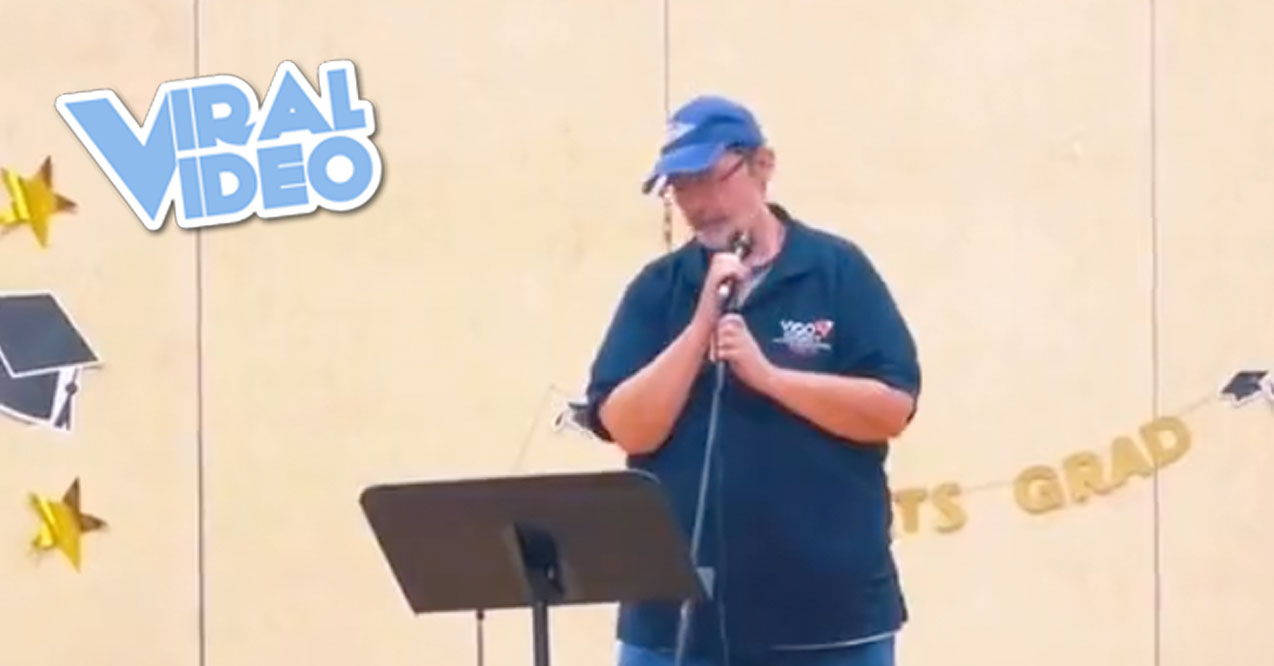 Viral Video: A School Janitor Casually Sings and Kills It