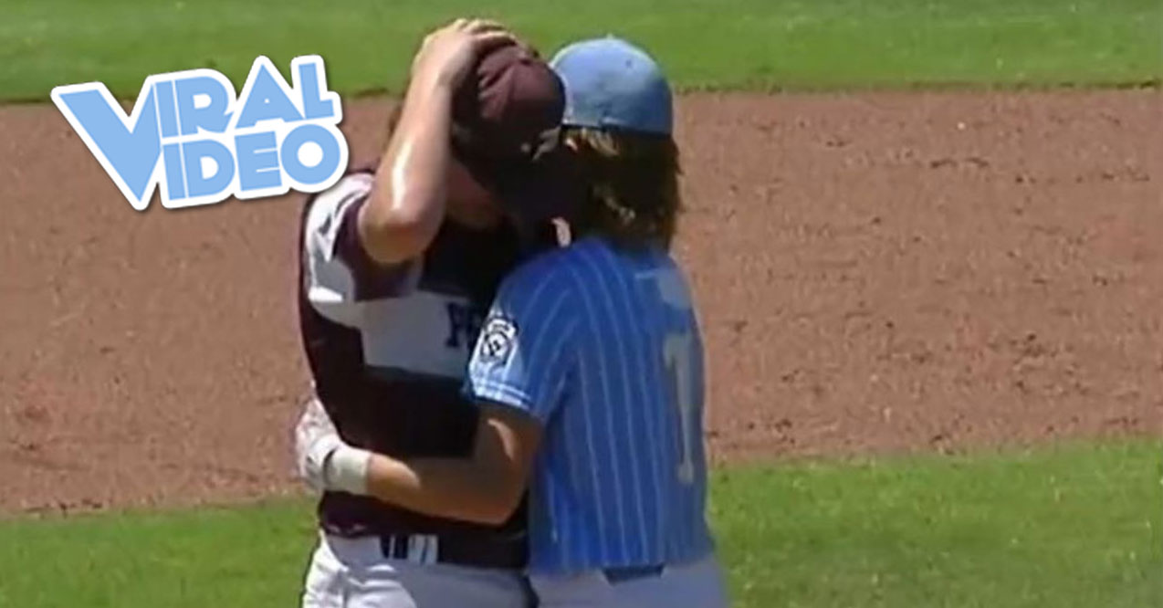 Viral Video: Little League Hugging It Out
