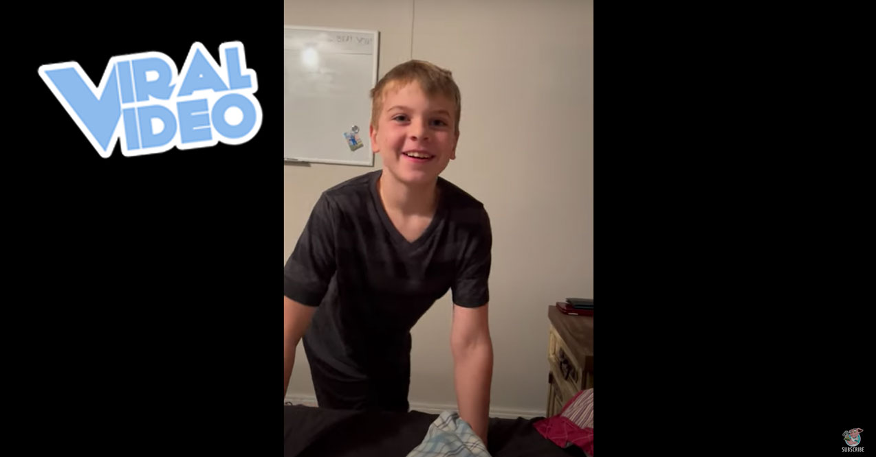 Viral Video: This Kid Thinks VHS Tapes Are Books