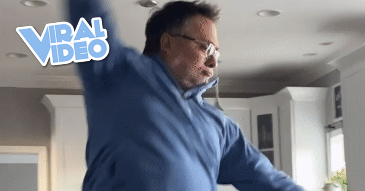 Viral Video: Ecstatic Dad Celebrates