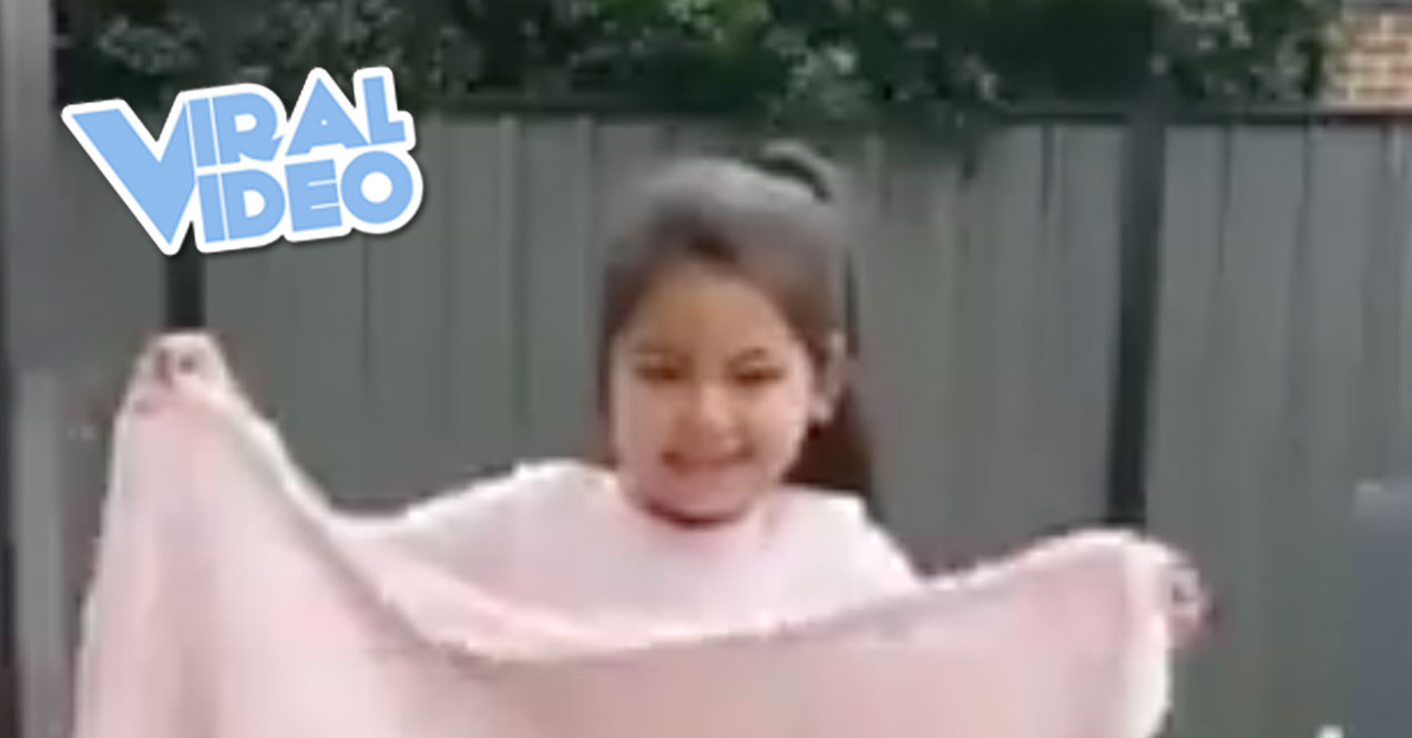 Viral Video: Little Girl’s Magic Trick Fails