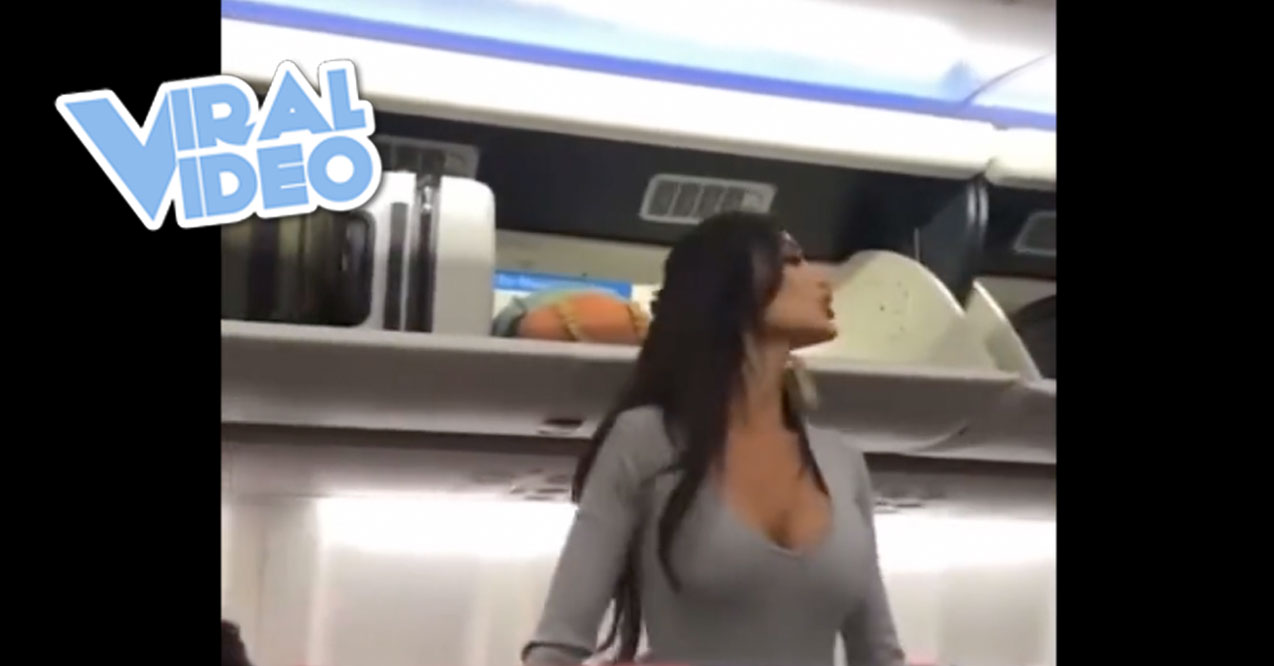 Viral Video: Woman Getting Kicked Off a Plane