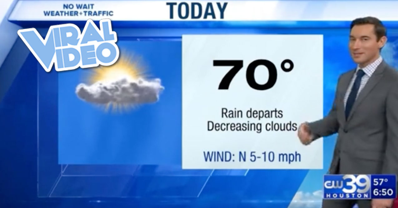 Viral Video: A Weatherman Sneaks Taylor Swift Lyrics into His Forecast