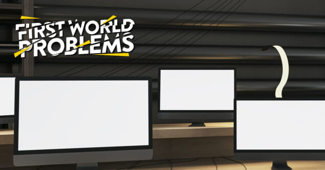 First World Problems – 4 Monitors