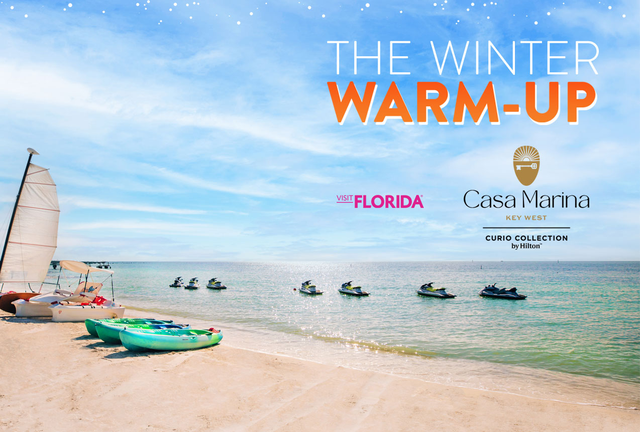 As the coldest days of winter are upon us, we want to send you somewhere WARM… Florida!
