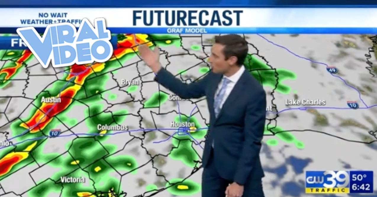 Viral Video: A Weatherman Sneaks “Baby Got Back” Lyrics into His Forecast