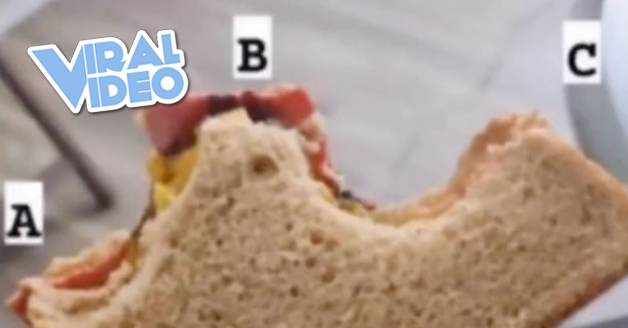 Viral Video: Are You Eating Your Sandwich Wrong?