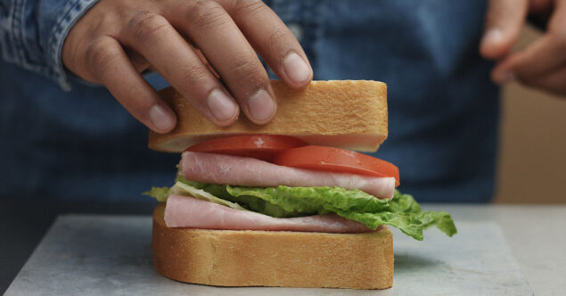 How To Cut A Sandwich