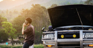 J-Si is STUCK on the Side of the Road!!