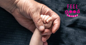 Feel Good Friday: First Grandbaby!!