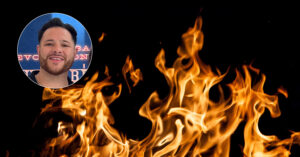 A Home Went Up in FLAMES in Part-Time Justin’s Neighborhood!!